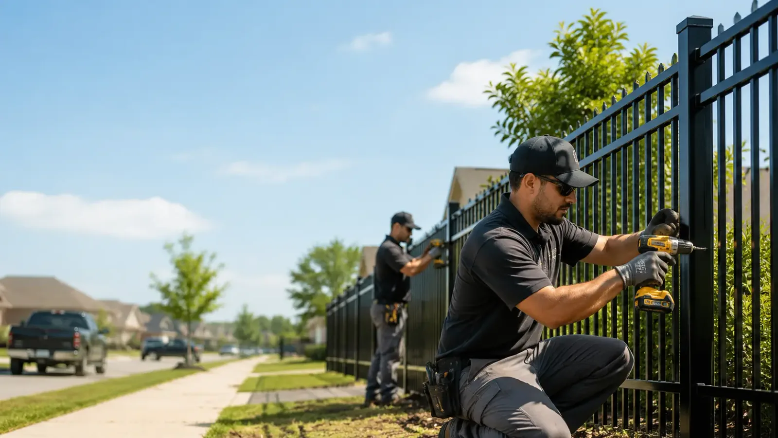 Metal Fence Installation in Foreman, AR